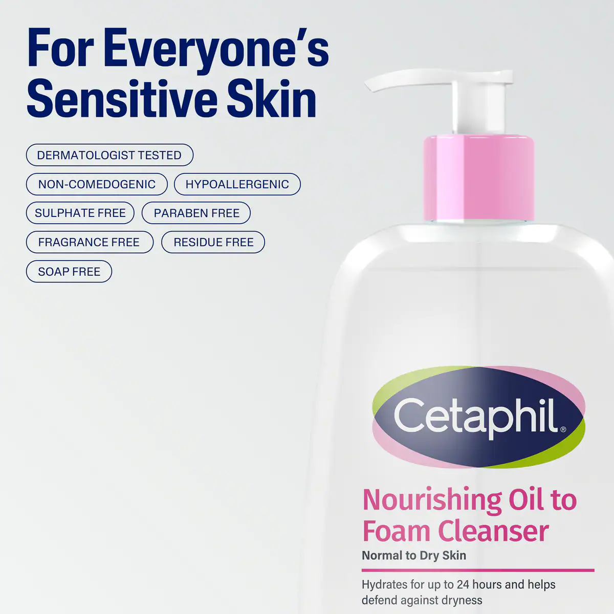Thumbnail Cetaphil Nourishing Oil To Foam Cleanser 236ml