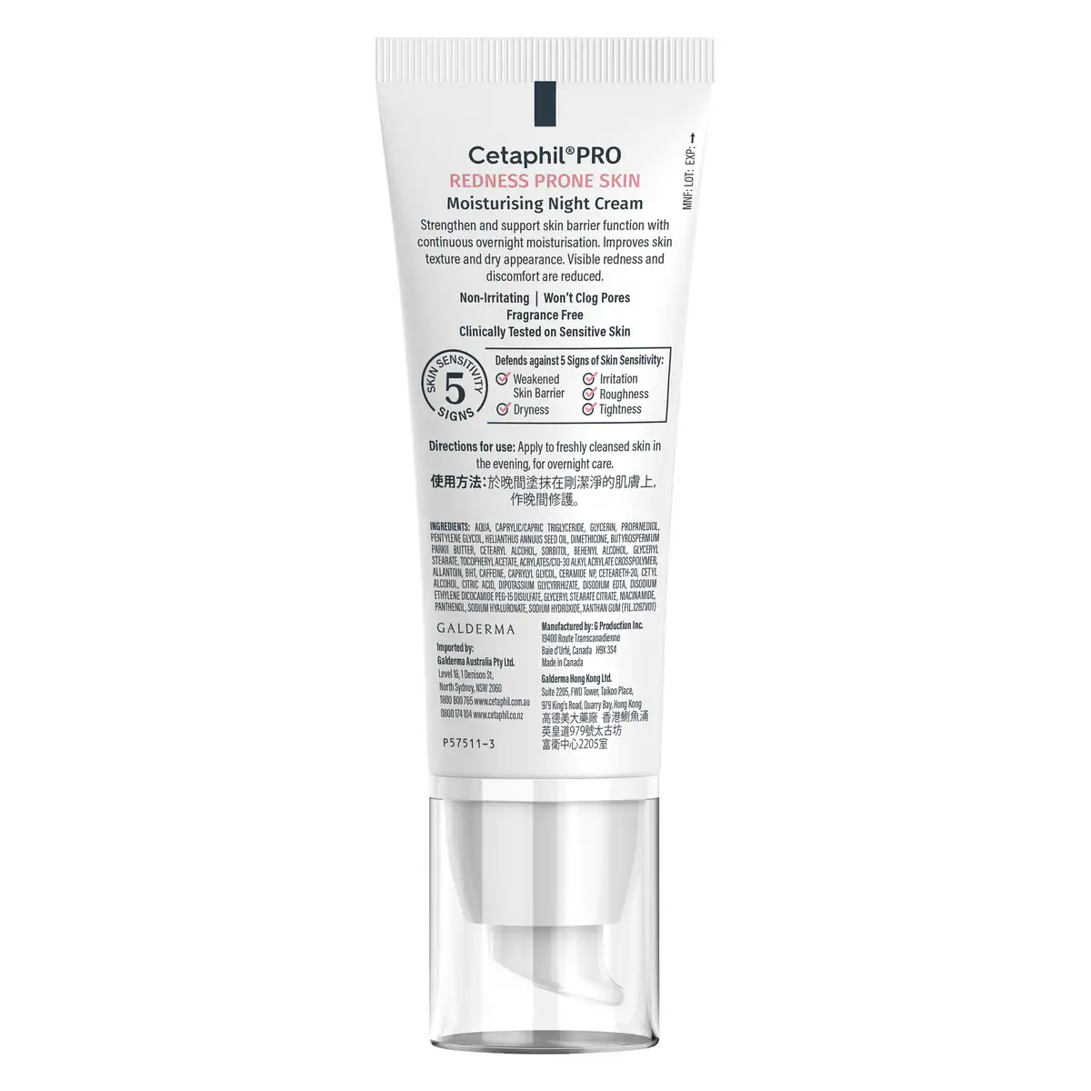 Thumbnail Cetaphil Pro Redness Prone Skin Moisturising Night Cream 50ml