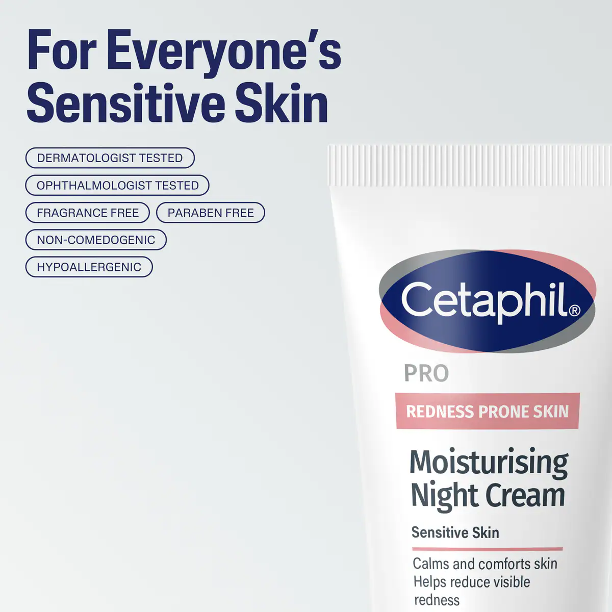Thumbnail Cetaphil Pro Redness Prone Skin Moisturising Night Cream 50ml