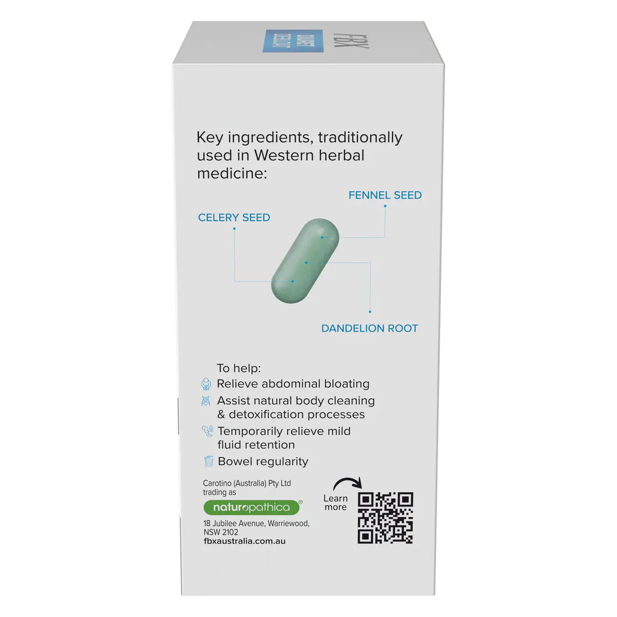 Thumbnail Naturopathica Fbx Diuret Debloat 60 Tablets