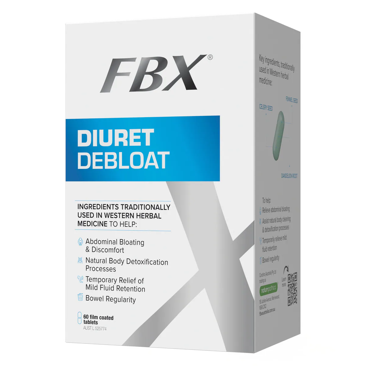Thumbnail Naturopathica Fbx Diuret Debloat 60 Tablets