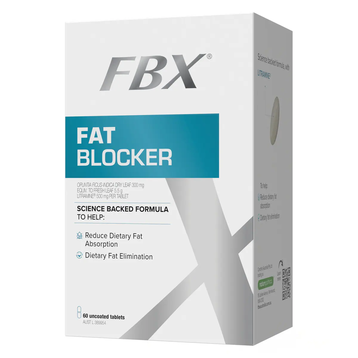 Thumbnail Naturopathica Fbx Fat Blocker 60 Tablets