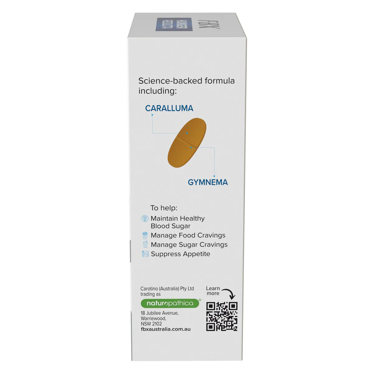 Thumbnail Naturopathica Fbx Hunger Reducta 40 Tablets