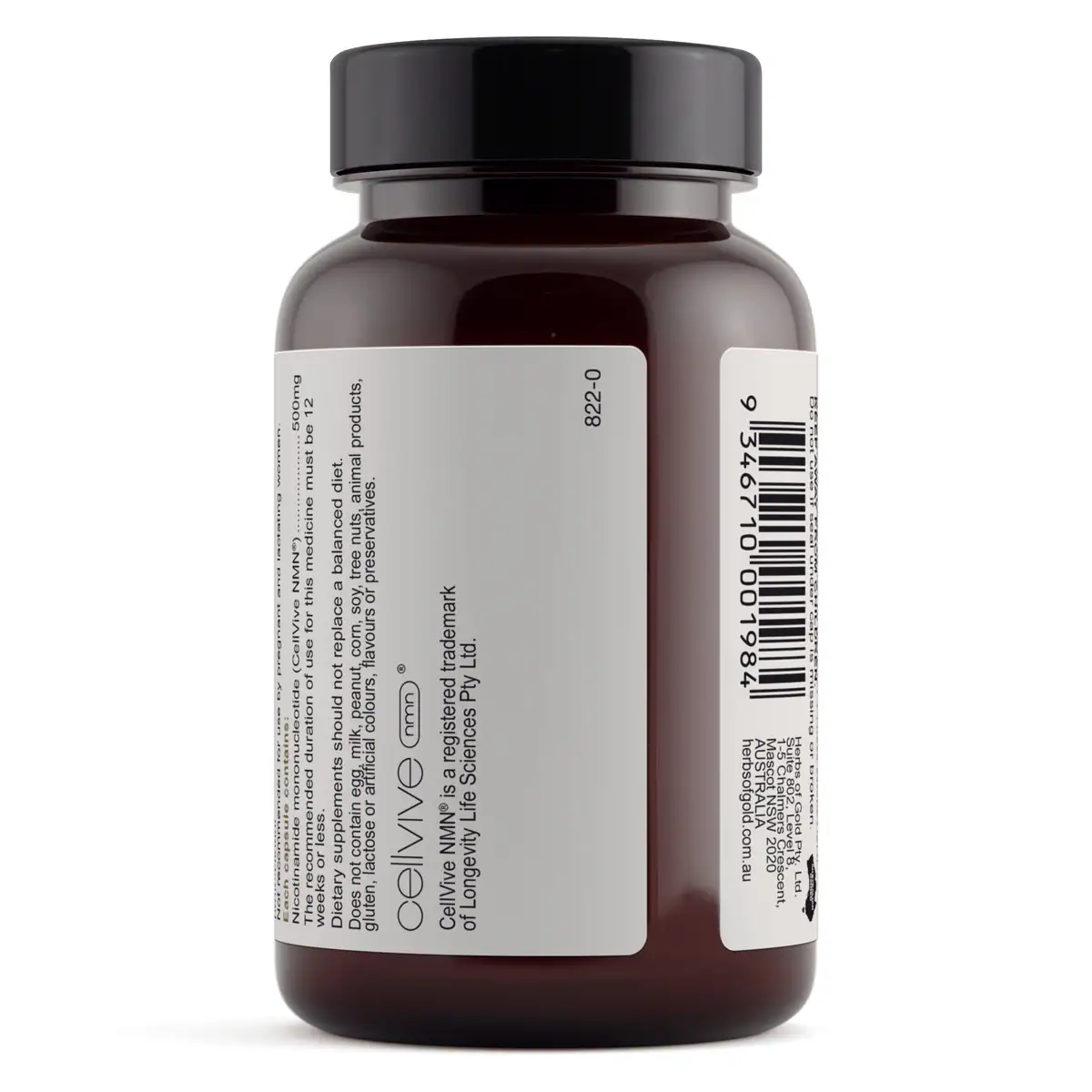 Thumbnail Herbs Of Gold NMN 500 Forte 30 Capsules