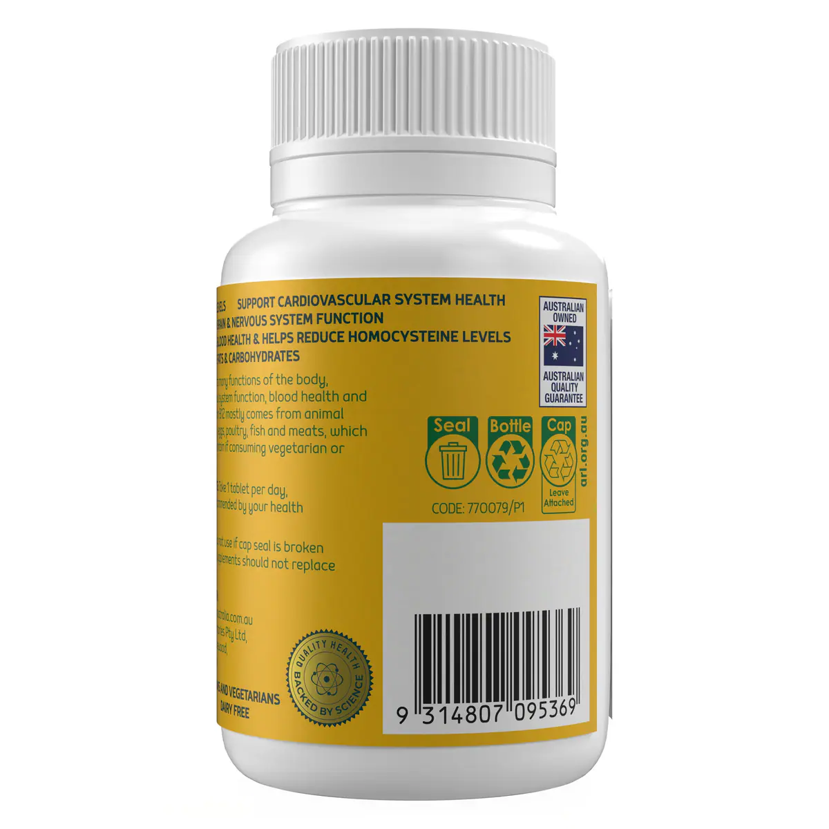 Thumbnail Quality Health Vitamin B12 1000mcg 180 Tablets