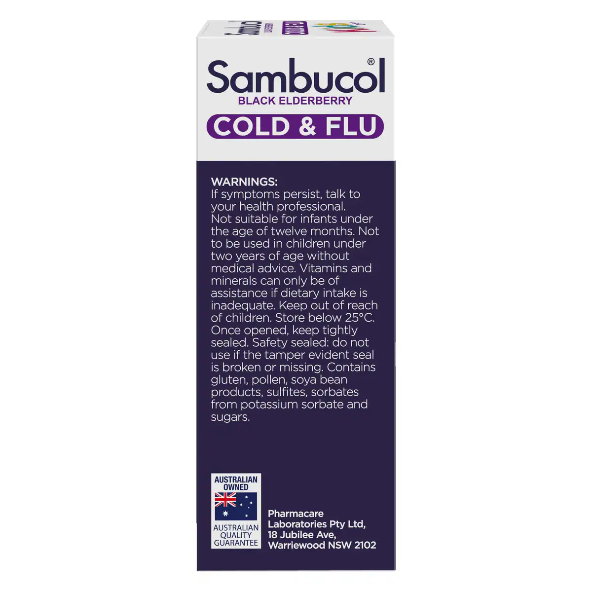 Thumbnail Sambucol Kids Cold & Flu Relief Liquid 120ml