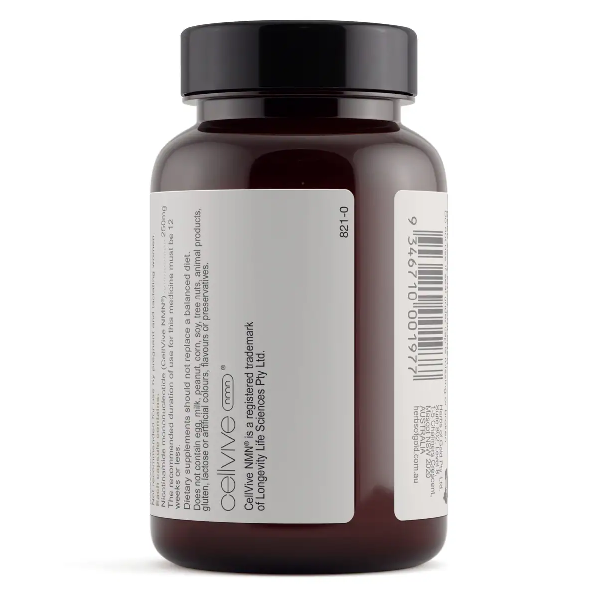 Thumbnail Herbs Of Gold NMN 250 Daily 30 Capsules