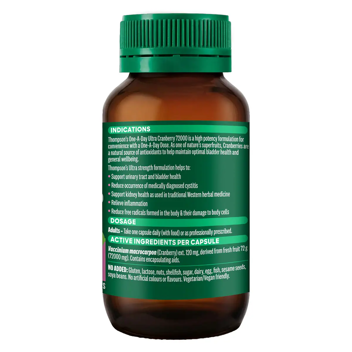 Thumbnail Thompson's One-a-day Ultra Cranberry 72000 - 60 Capsules
