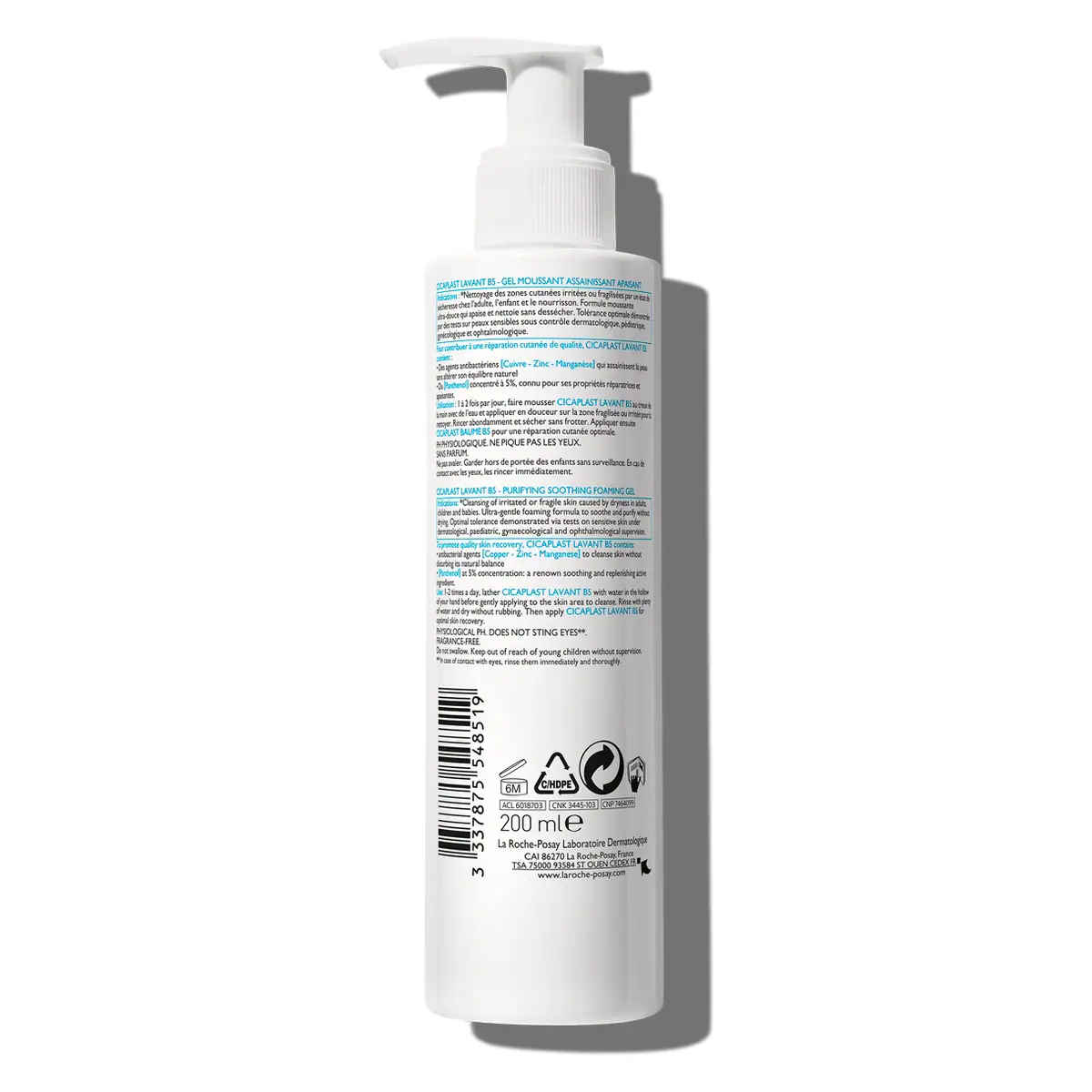 Thumbnail La Roche Posay Cicaplast B5+ Lavant Cleansing Gel 200mL