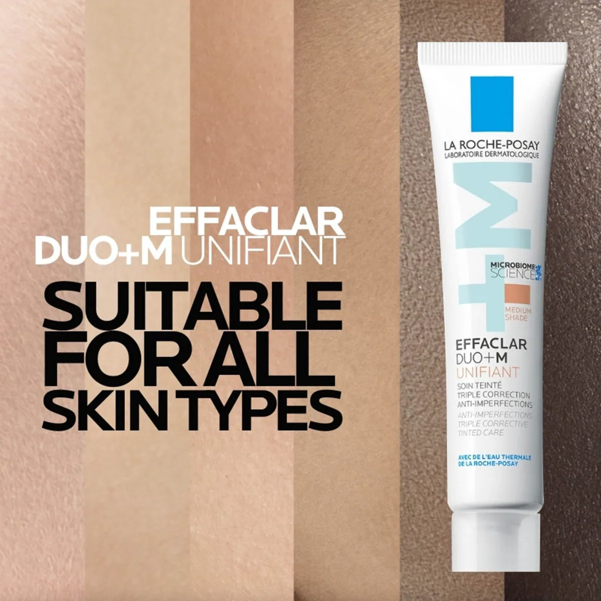 Thumbnail La Roche Posay Effaclar Duo+M Tinted Anti-Acne Moisturiser Medium 40mL