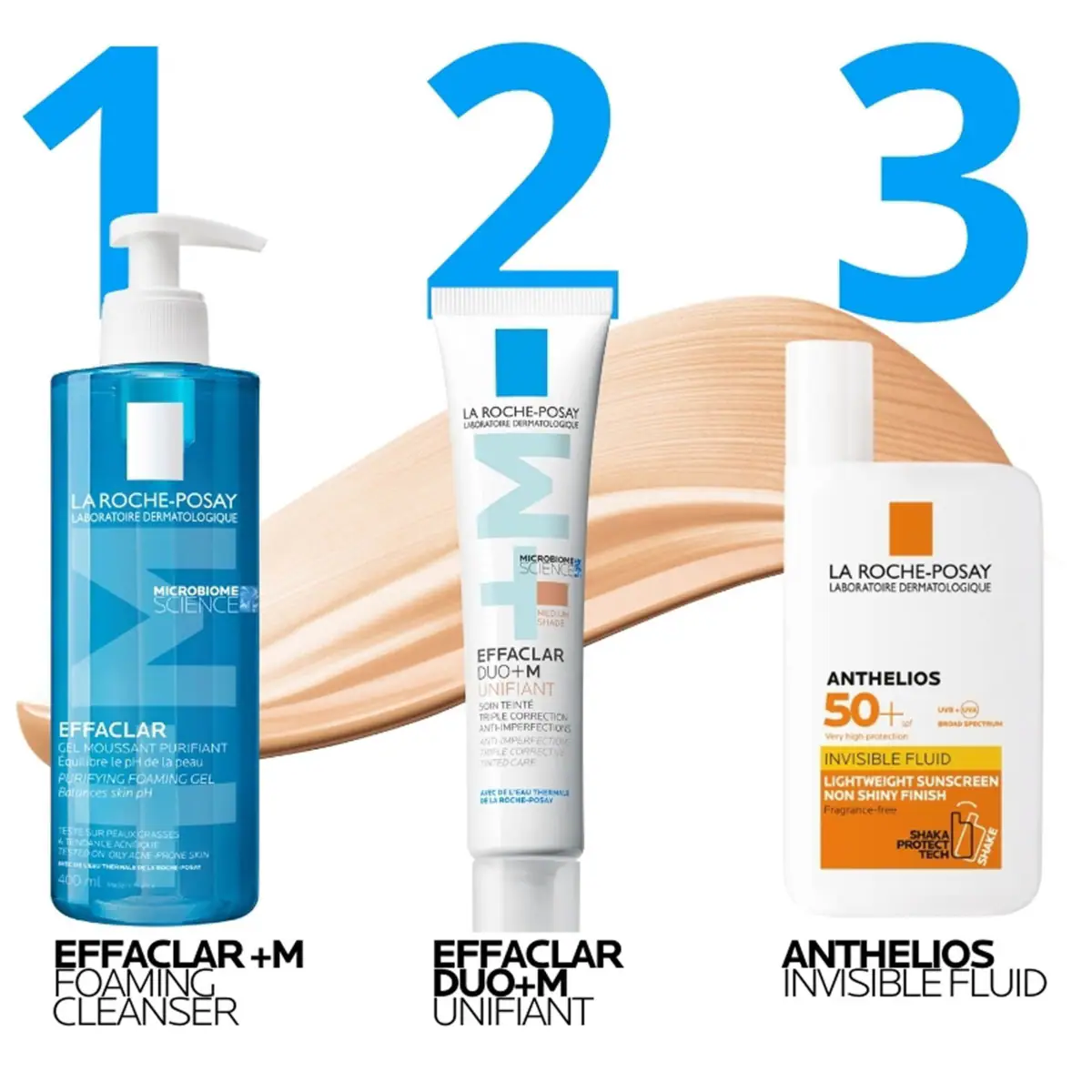 Thumbnail La Roche Posay Effaclar Duo+M Tinted Anti-Acne Moisturiser Medium 40mL