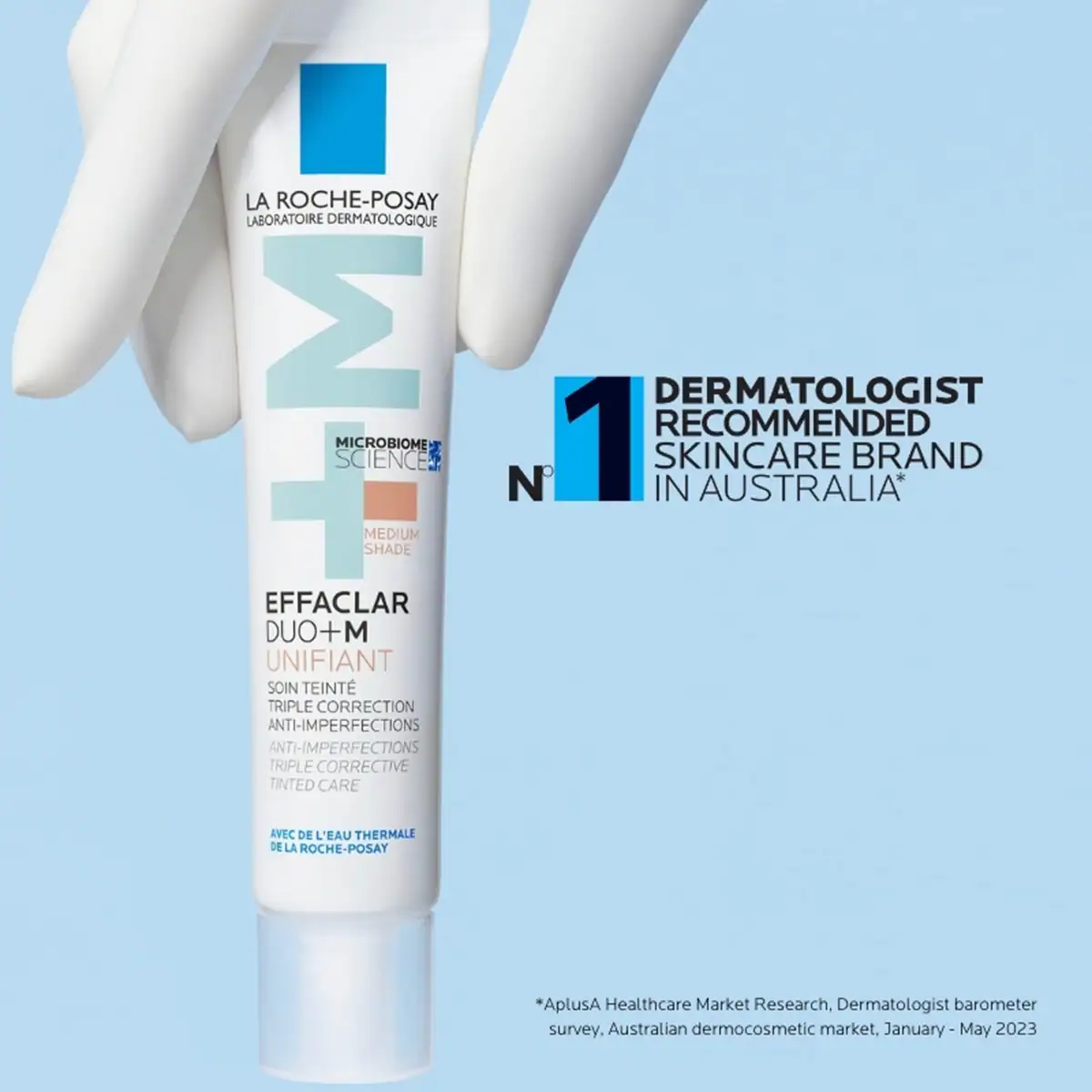 Thumbnail La Roche Posay Effaclar Duo+M Tinted Anti-Acne Moisturiser Medium 40mL