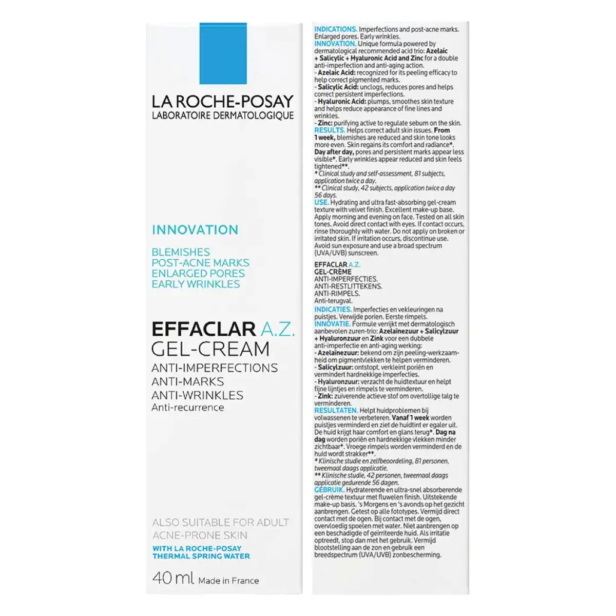 Thumbnail La Roche Posay Effaclar A.Z. Gel Cream 40mL