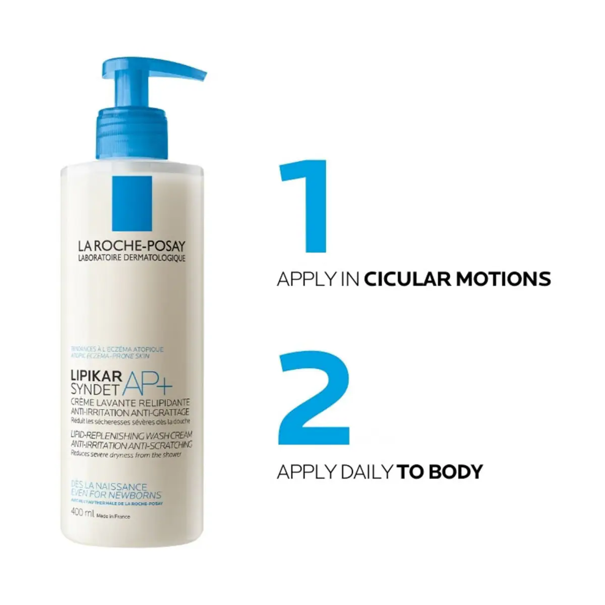 Thumbnail La Roche Posay Lipikar Syndet Ap+ Wash Cream 400mL