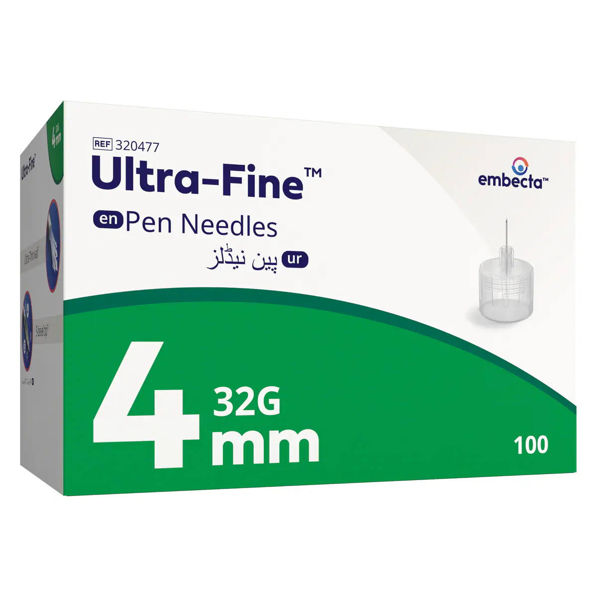 Thumbnail Embecta Ultra-fine En Pen Needles 4mm - 100 Pack