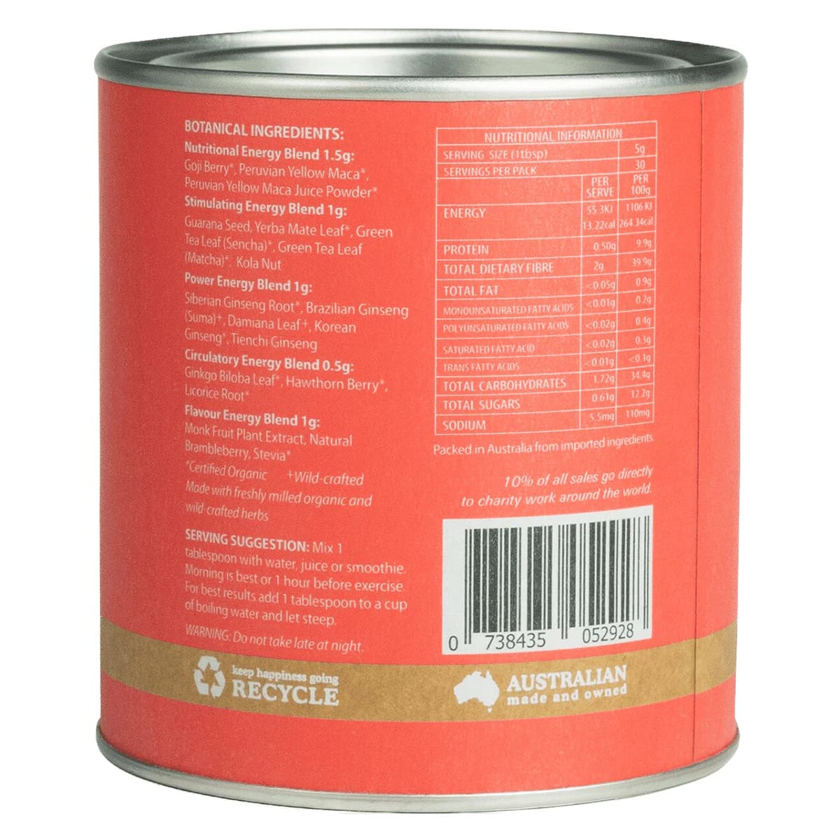 Thumbnail Eden Health Foods Energy Shot Pre-workout 150g