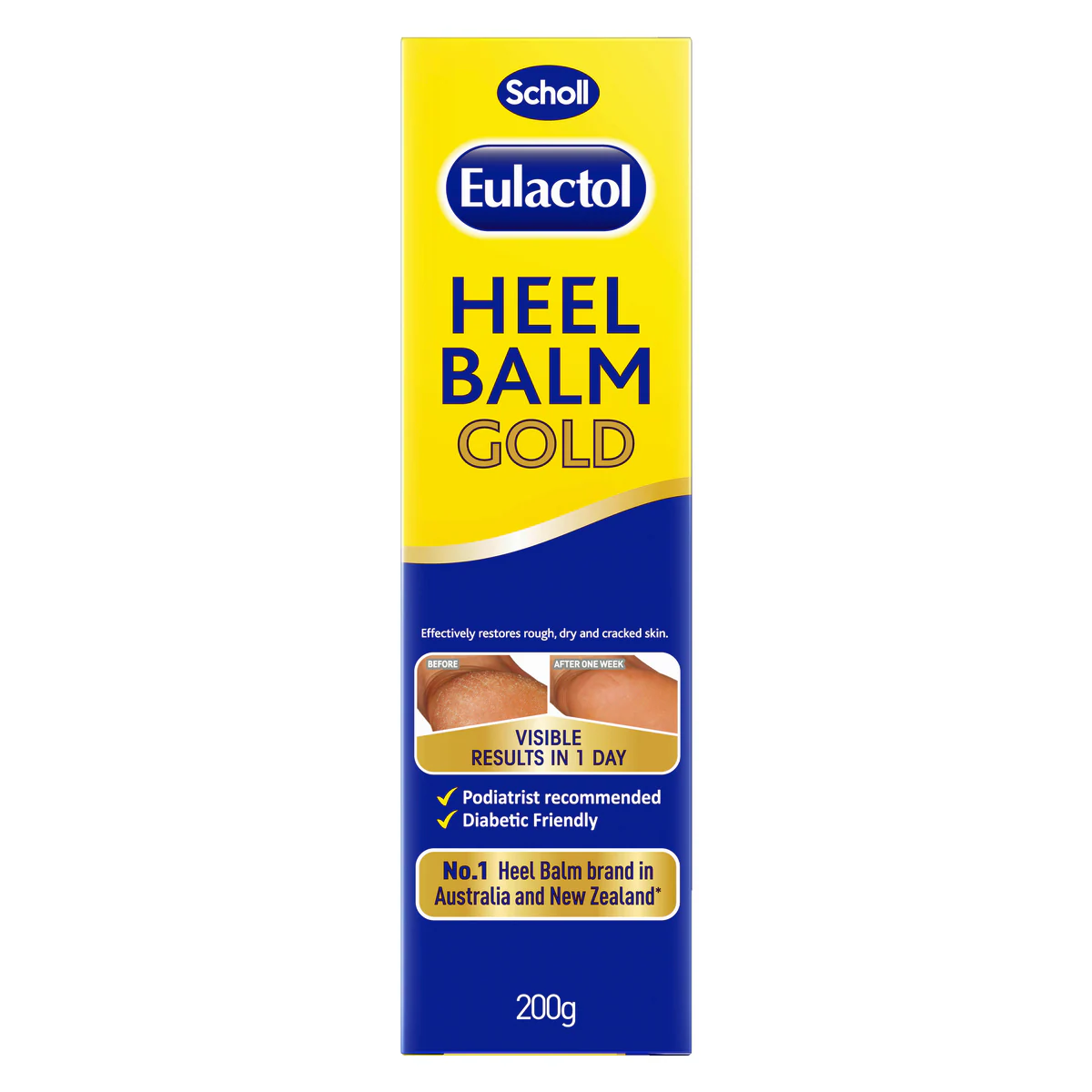 Thumbnail Scholl Eulactol Heel Balm Gold 200ml