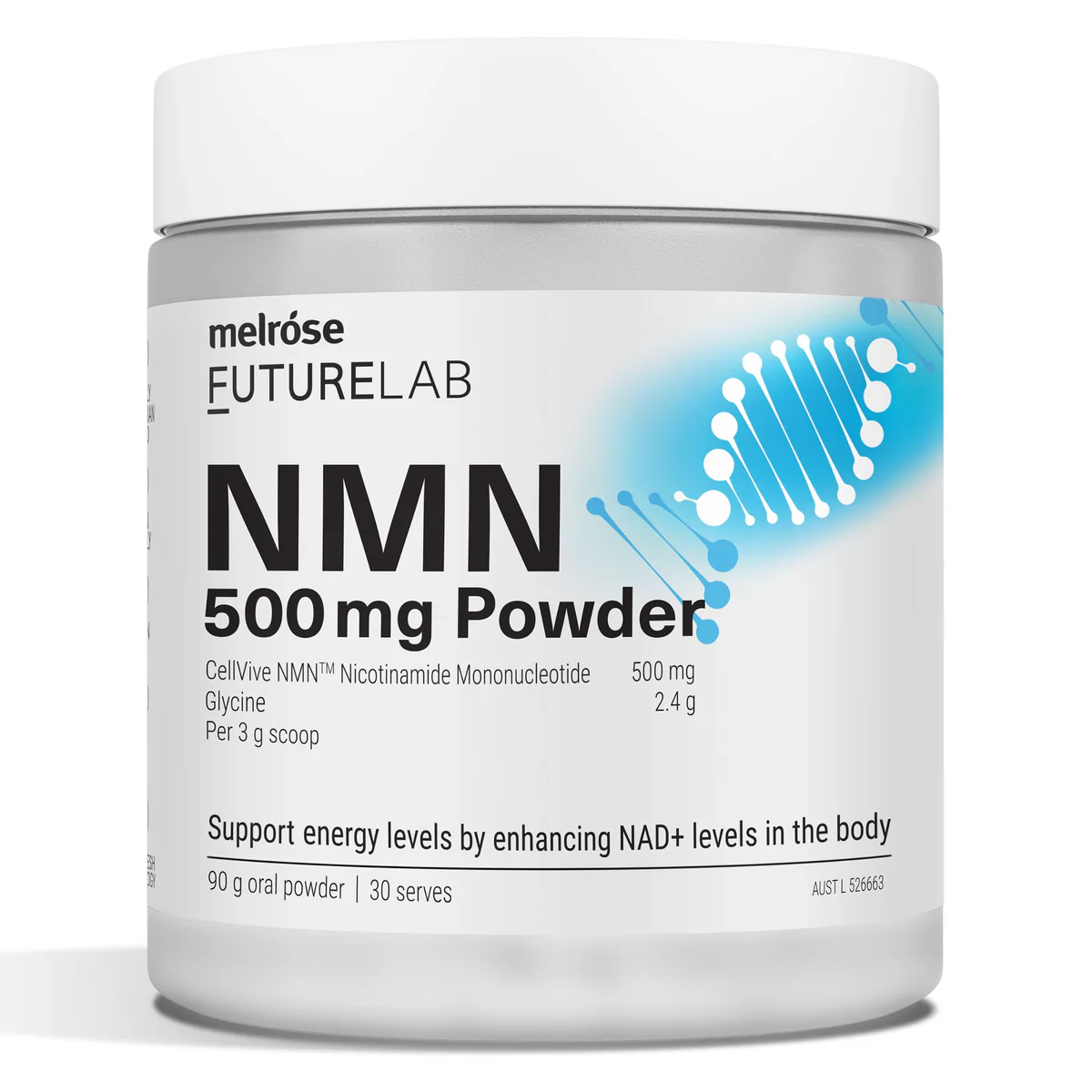 Thumbnail Melrose Futurelab 500mg NMN Powder 90g