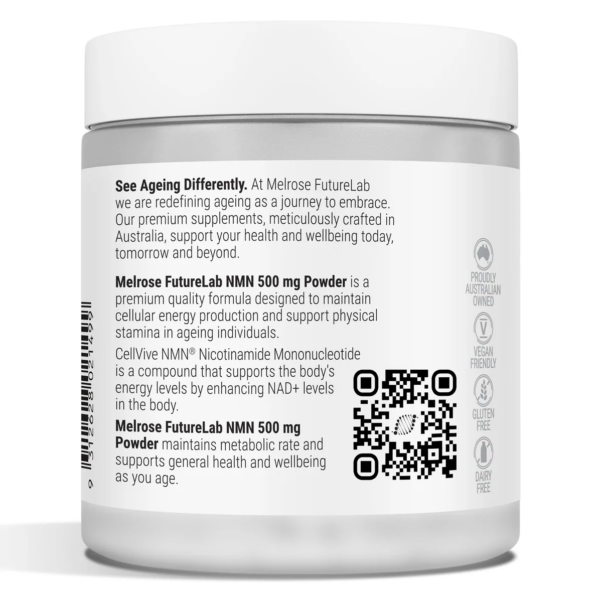 Thumbnail Melrose Futurelab 500mg NMN Powder 90g