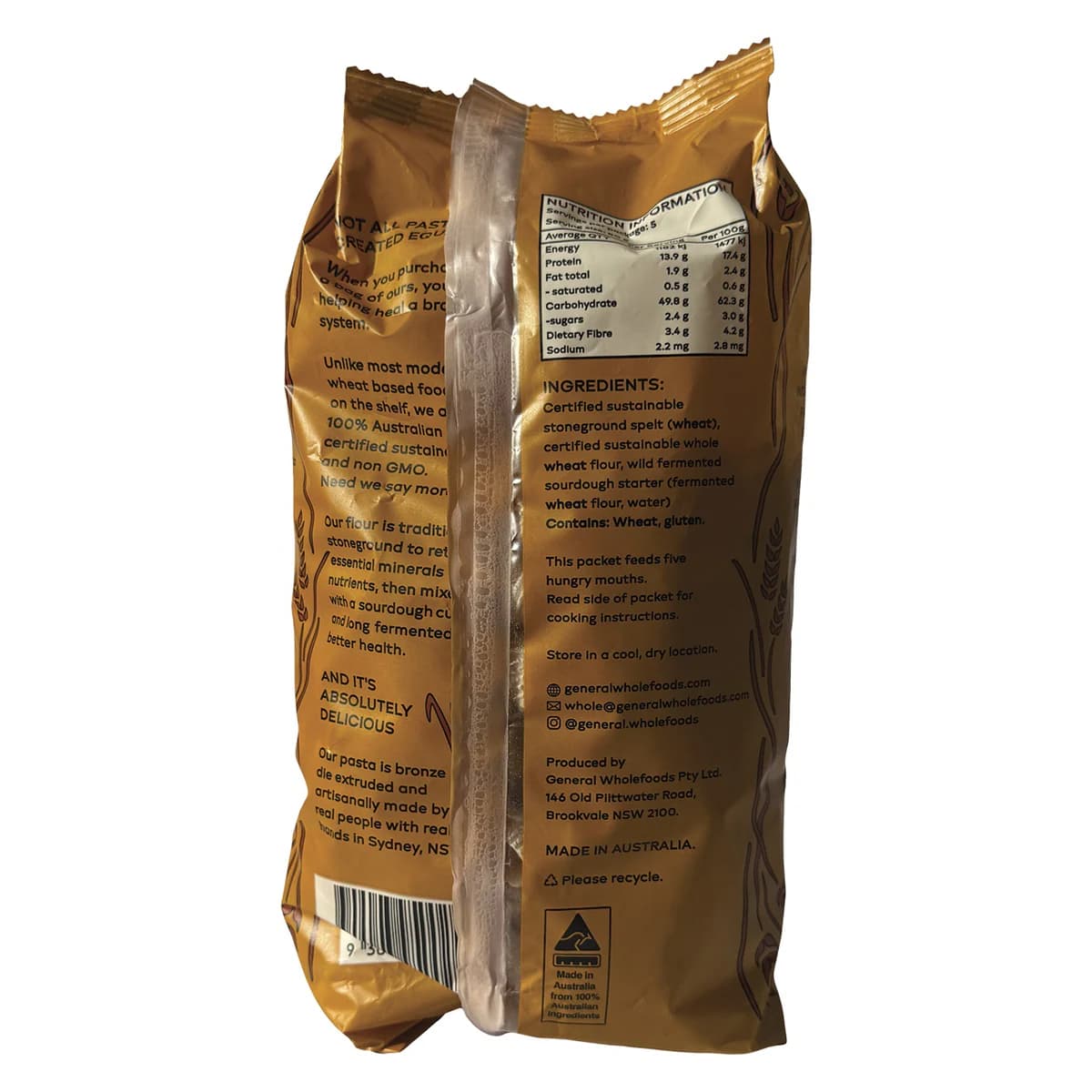 Thumbnail General Wholefoods Classic Durum Wheat Penne 400g