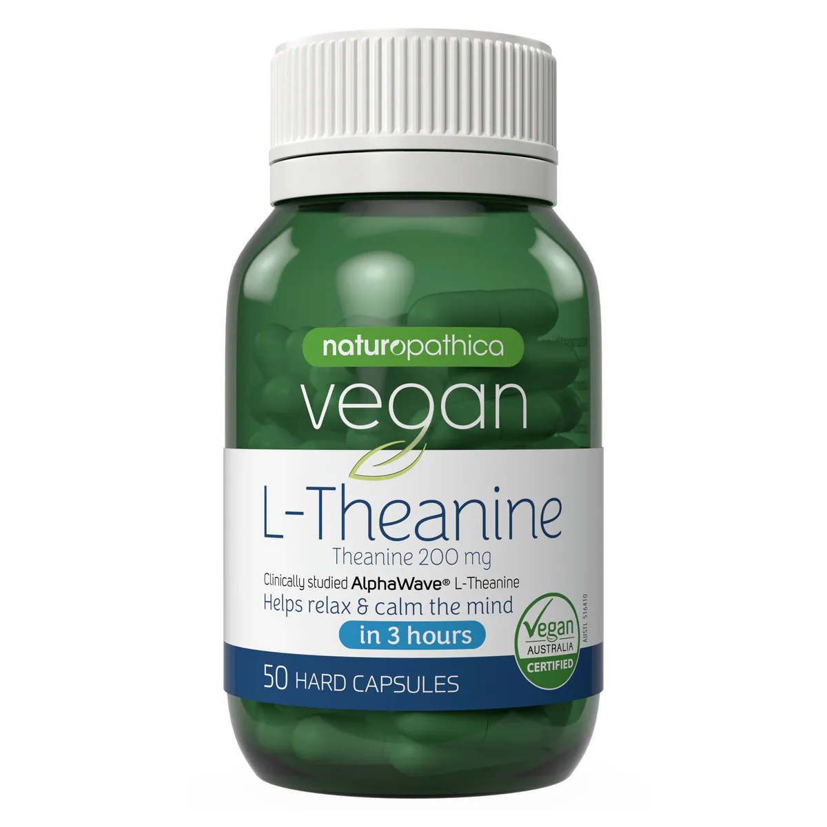 Thumbnail Naturopathica Vegan L-theanine 50 Capsules