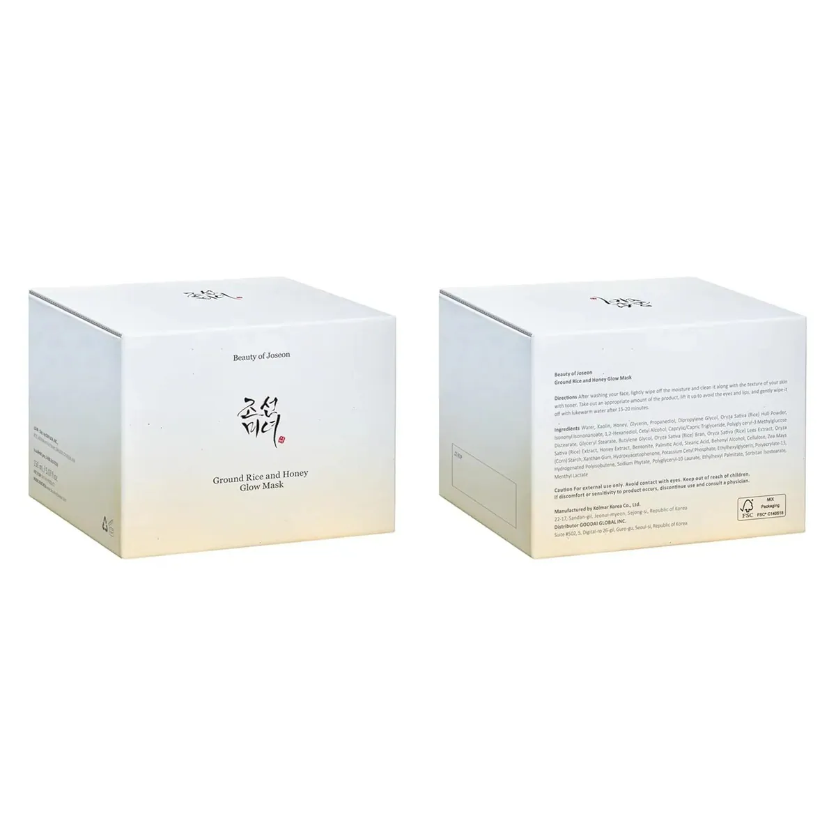 Thumbnail Beauty Of Joseon Ground Rice And Honey Glow Mask 150ml