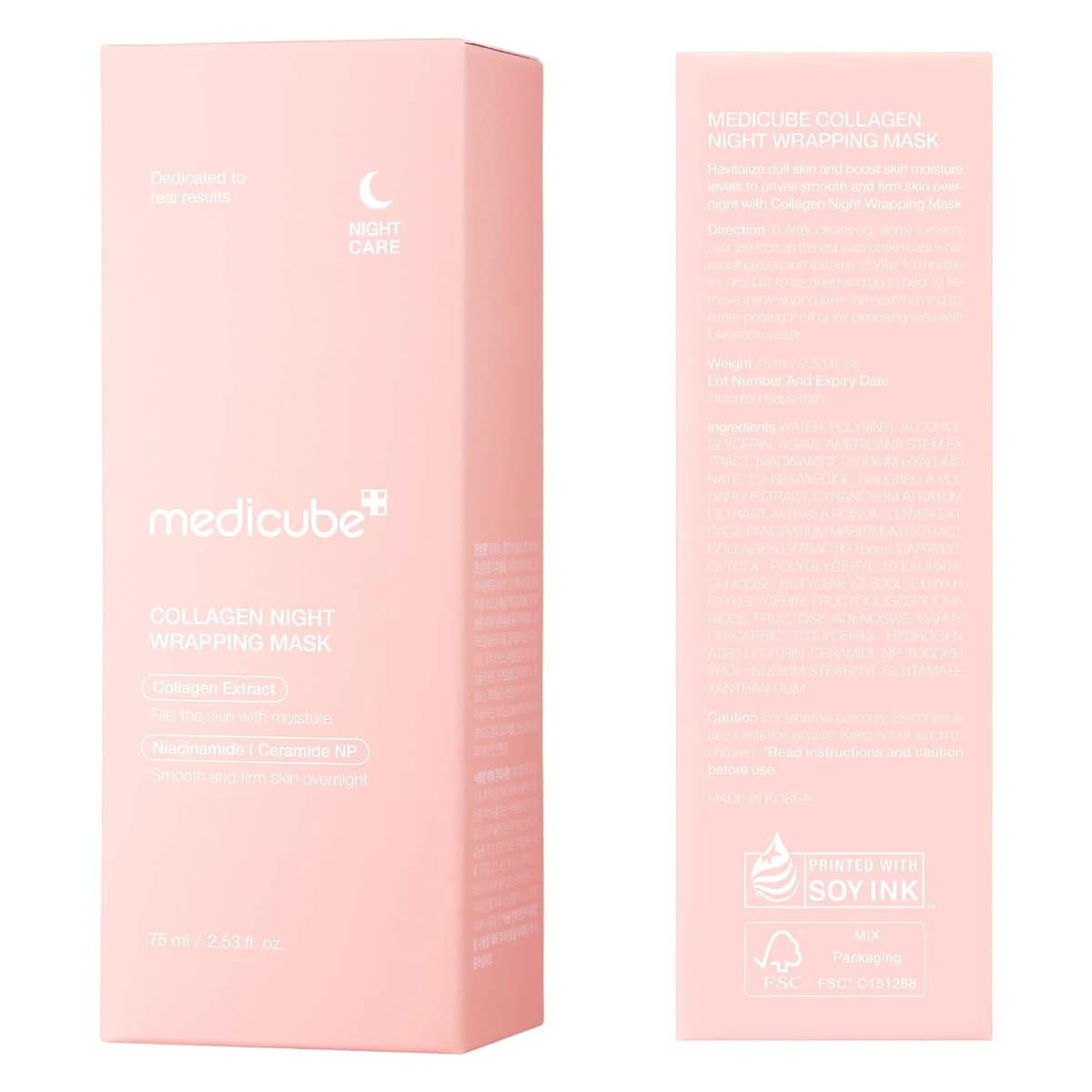 Medicube Collagen Night Wrapping Mask 75ml | Healthylife