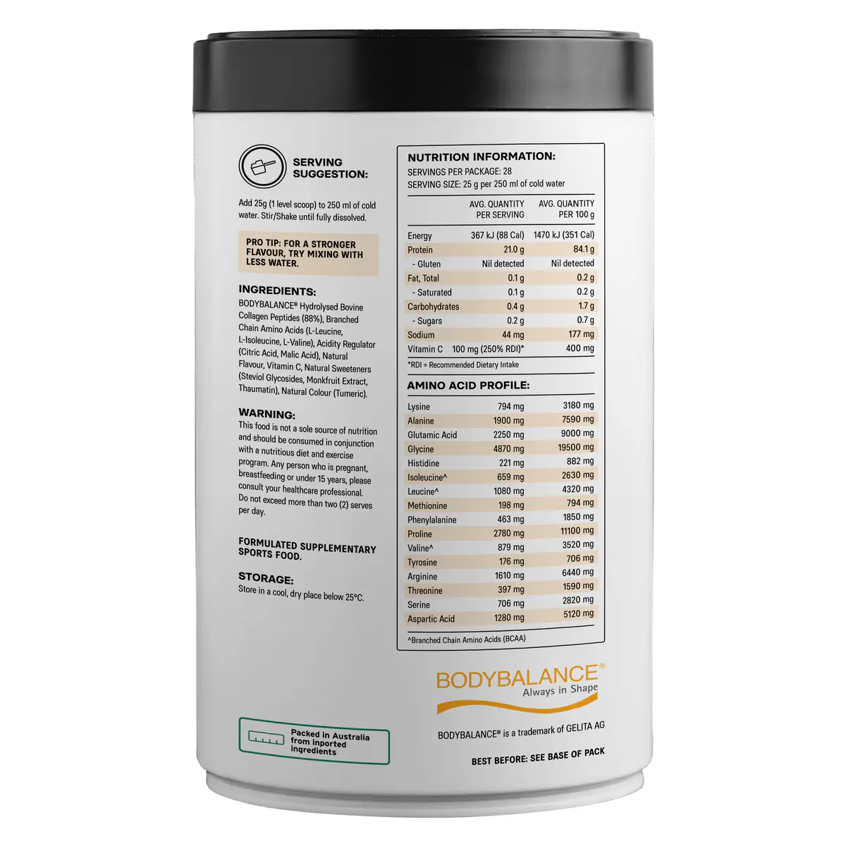 Thumbnail Alphafit Fuelled Protein Water Tropical Sunrise 700g
