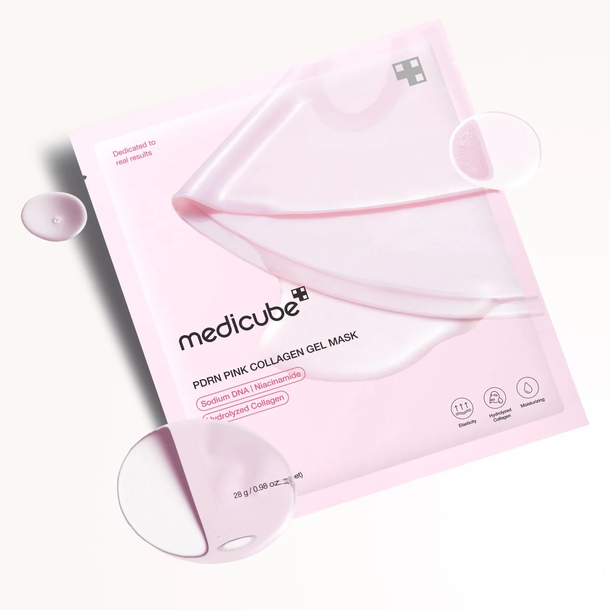Thumbnail Medicube Pdrn Pink Collagen Gel Mask Bundle 4 x 28g