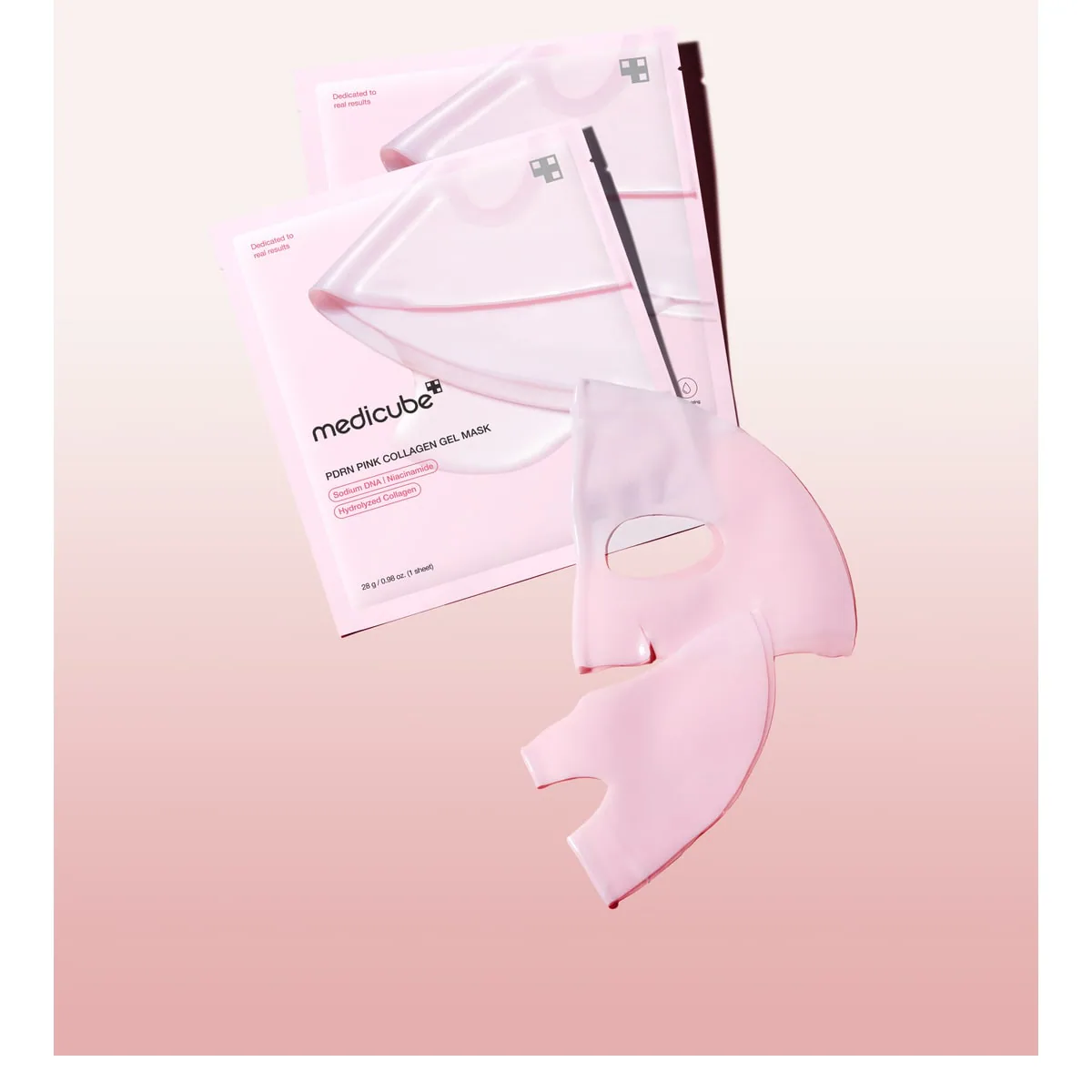 Thumbnail Medicube Pdrn Pink Collagen Gel Mask Bundle 4 x 28g