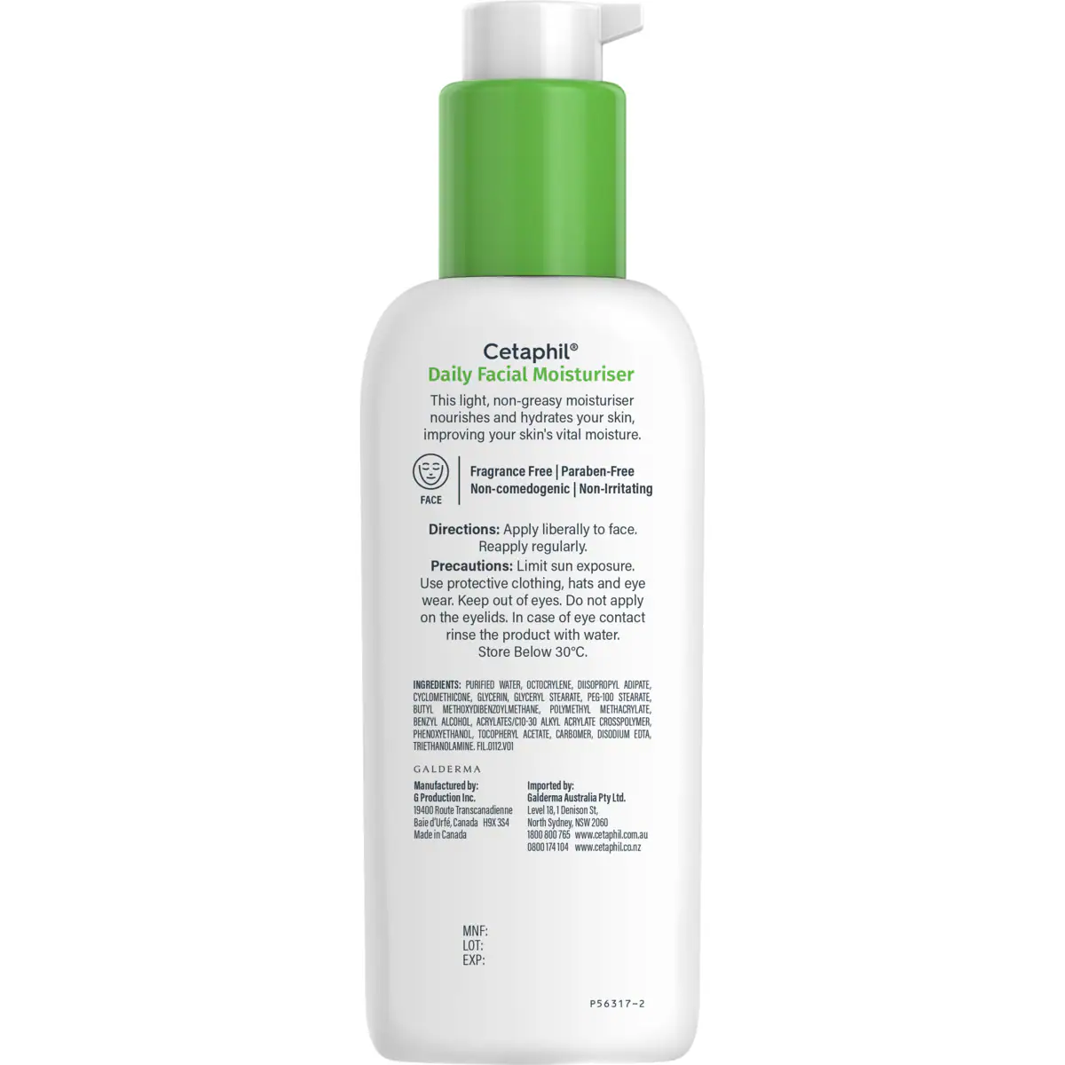 Thumbnail Cetaphil Daily Facial Moisturiser 118ml