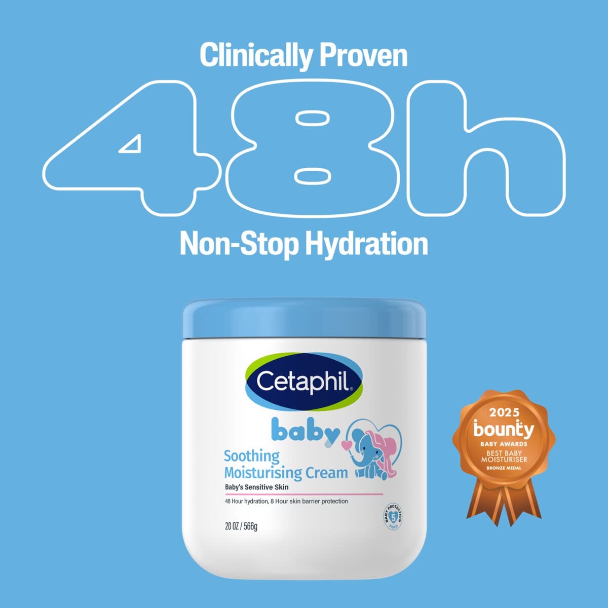 Thumbnail Cetaphil Baby Soothing Moisturising Cream 556g