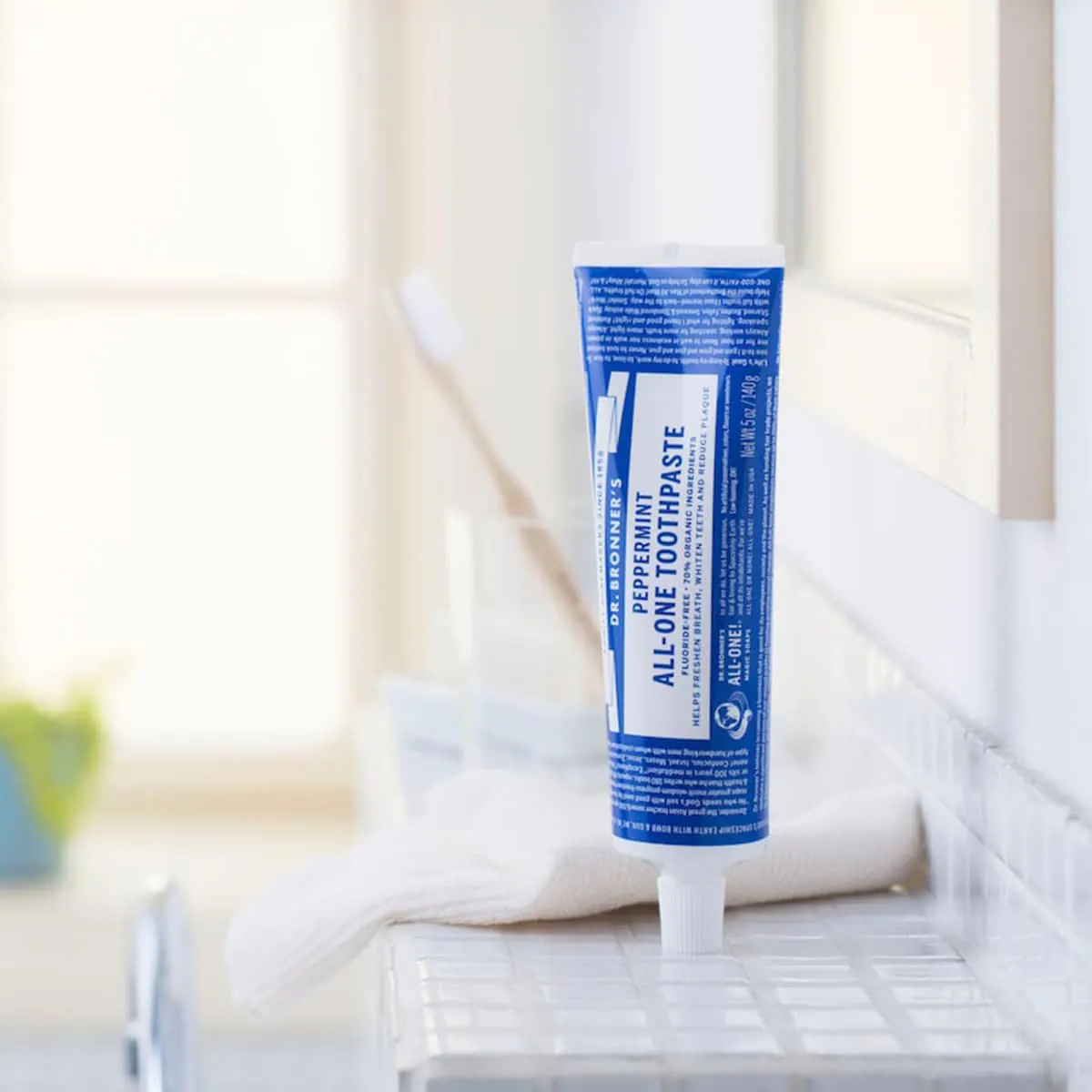 Thumbnail Dr Bronner's Peppermint All-One Toothpaste 140g