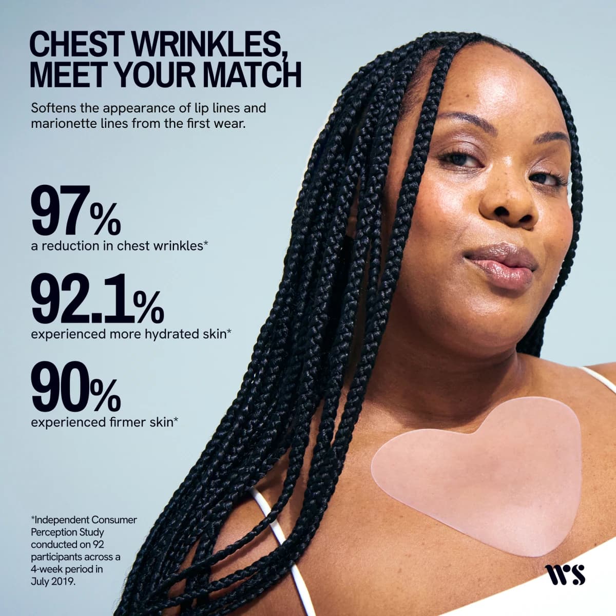 Thumbnail Wrinkles Schminkles Chest Wrinkle Patch Single