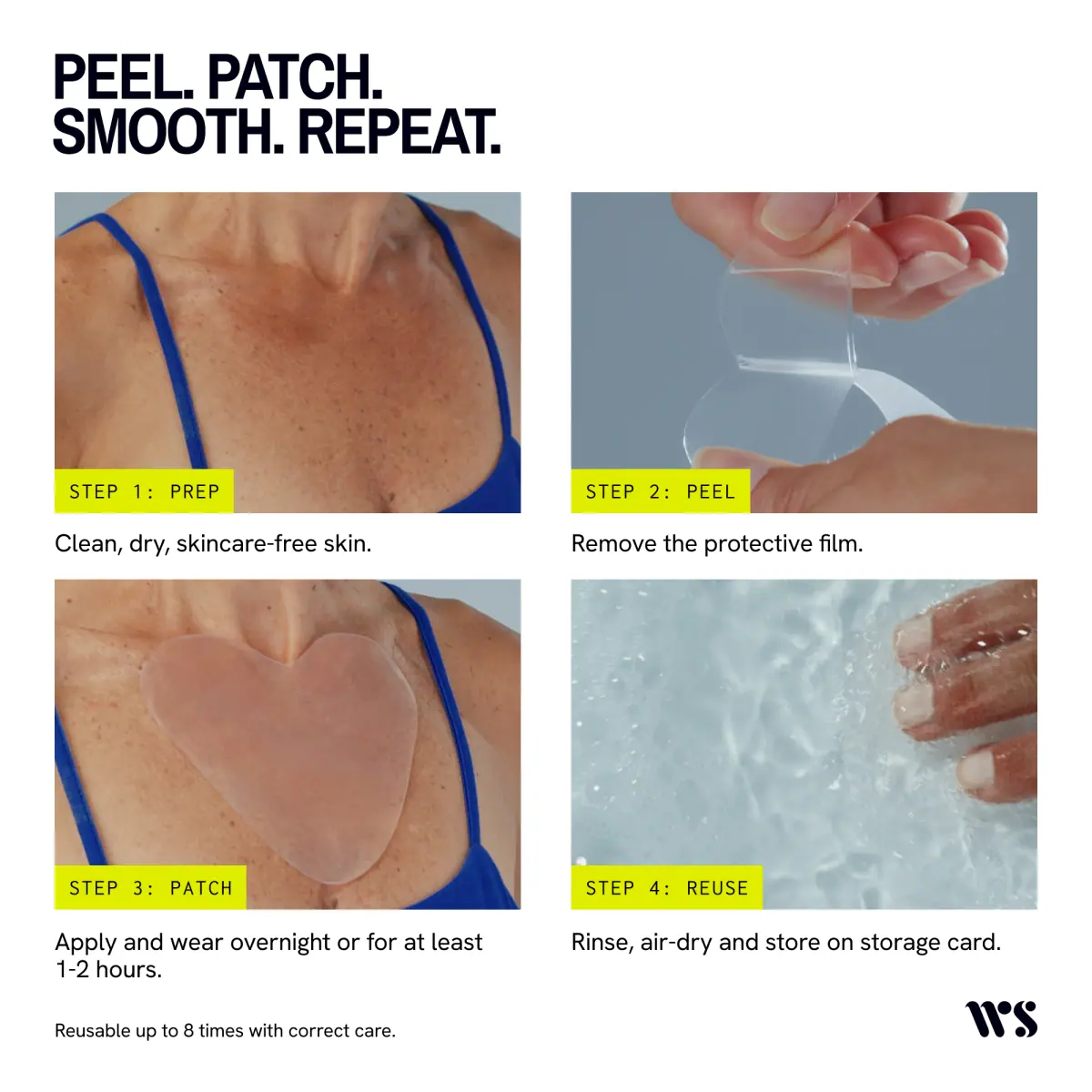 Thumbnail Wrinkles Schminkles Chest Wrinkle Patch Single