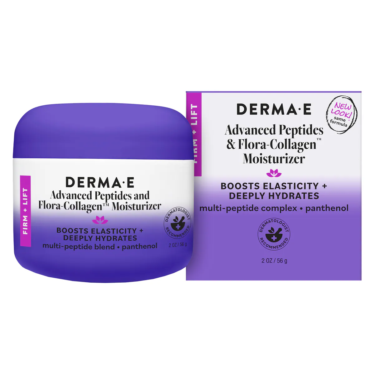Thumbnail Derma E Advanced Peptides and Flora Collagen Moisturiser 56g