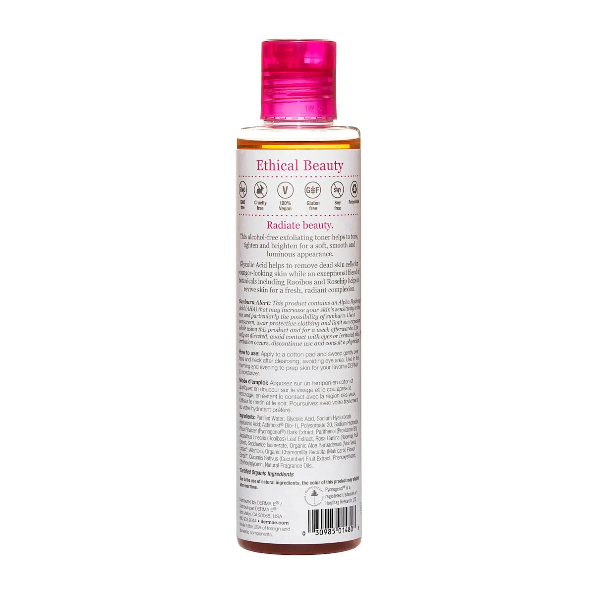 Thumbnail Derma E Radiance Toner 175ml