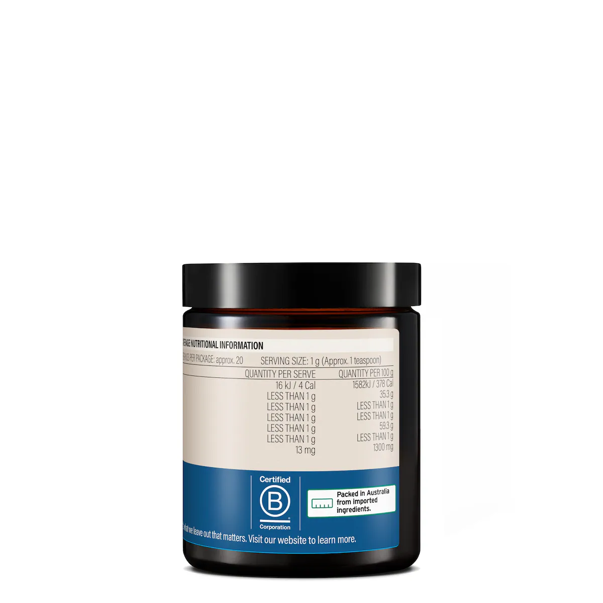 Thumbnail Wanderlust Organic Blue Spirulina 20g