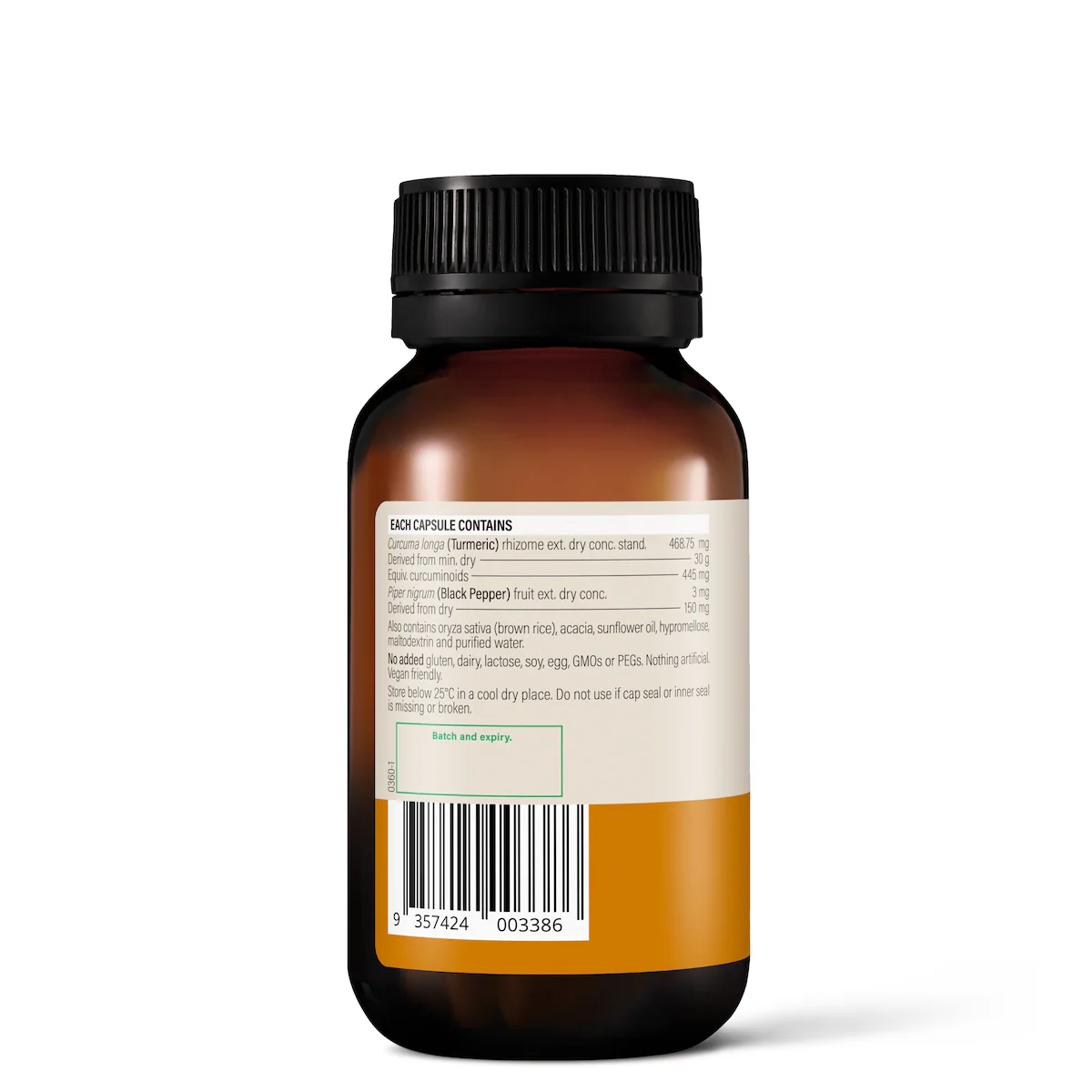 Thumbnail Wanderlust High Strength Turmeric 100 Capsules
