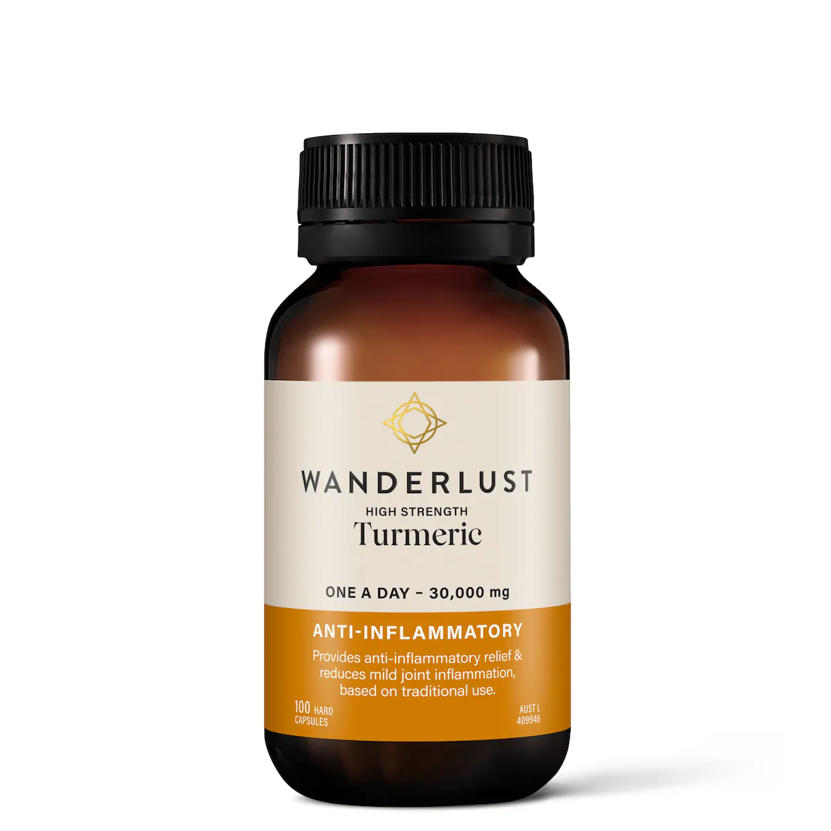 Thumbnail Wanderlust High Strength Turmeric 100 Capsules