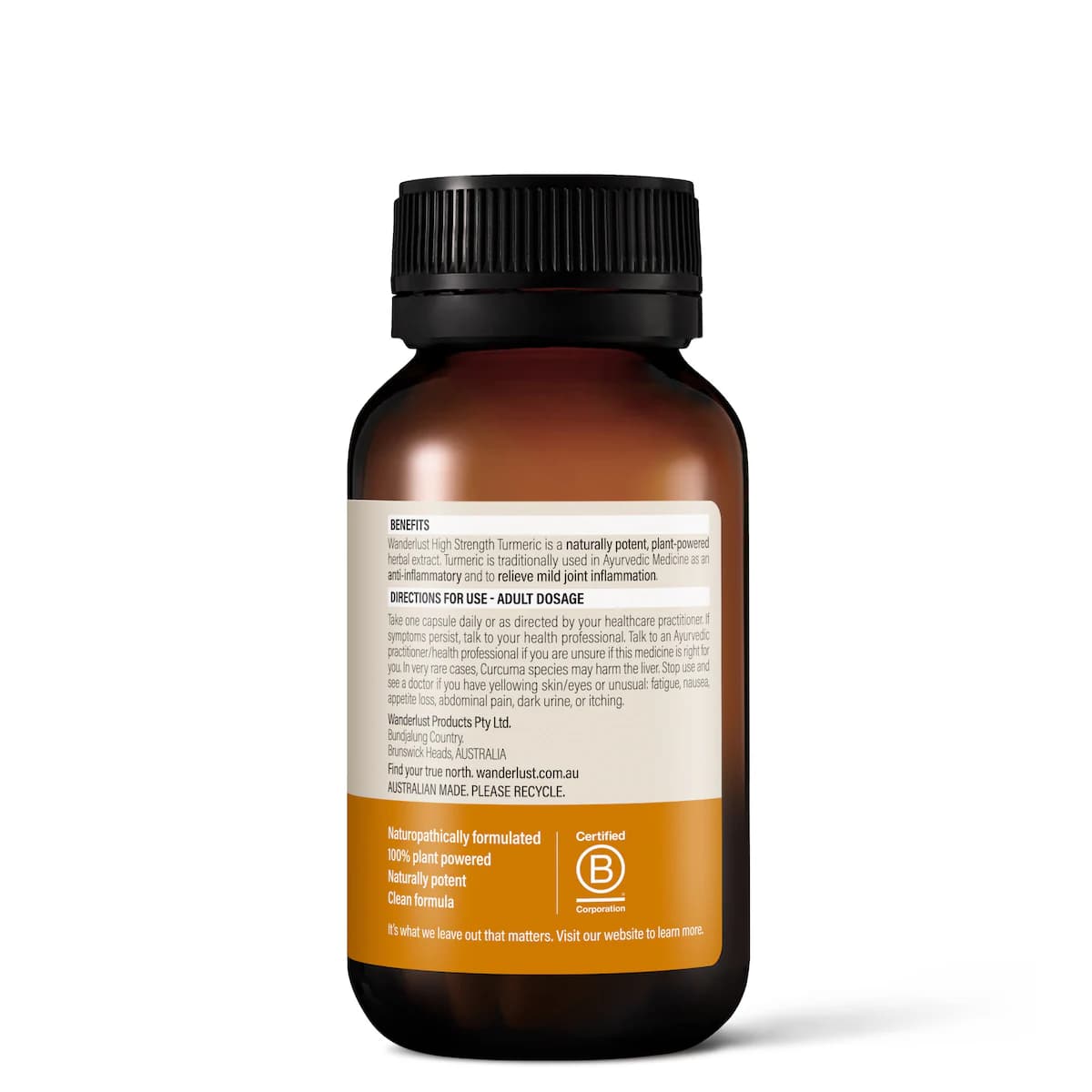 Thumbnail Wanderlust High Strength Turmeric 100 Capsules
