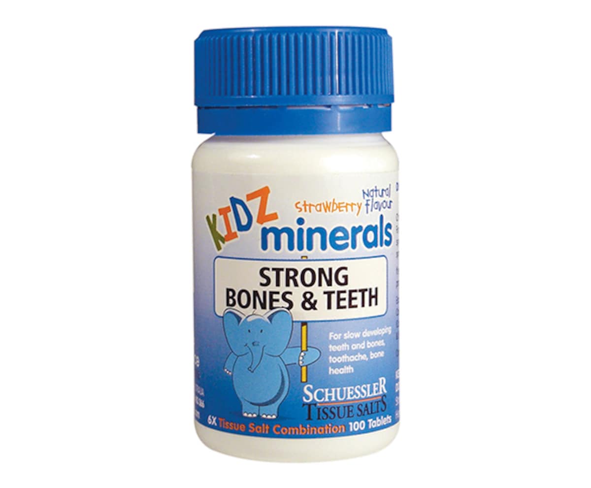 Thumbnail Schuessler Tissue Salts Kidz Minerals Strong Bones & Teeth 100 Tablets