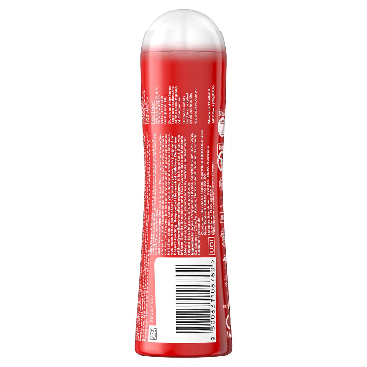 Thumbnail Durex Strawberry Personal Lubricant 100ml