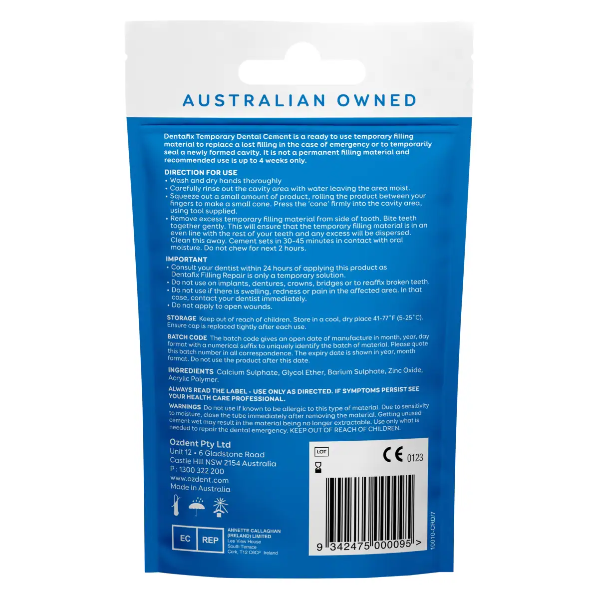 Thumbnail Dentafix Temporary Tooth Filling Material 8g