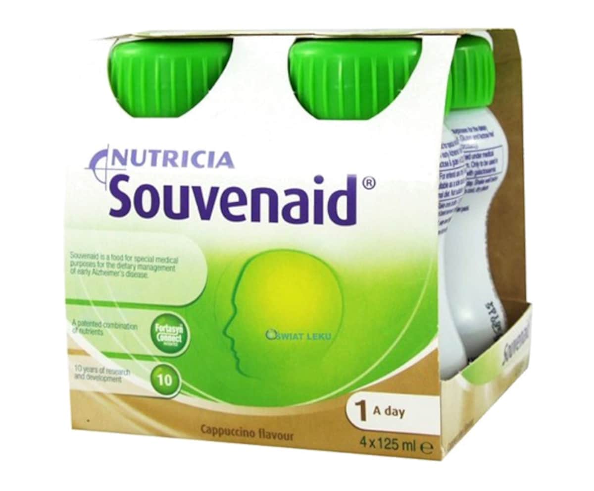 Thumbnail Souvenaid Memory Drink Cappuccino 4 x 125ml