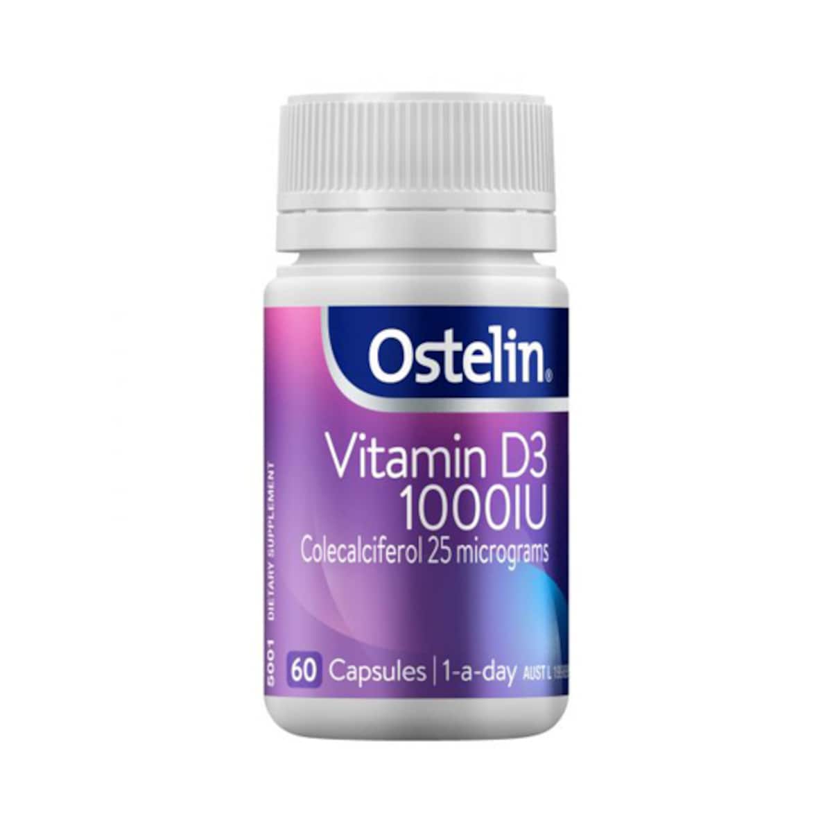 Thumbnail Ostelin Vitamin D3 1000iu 60 Capsules