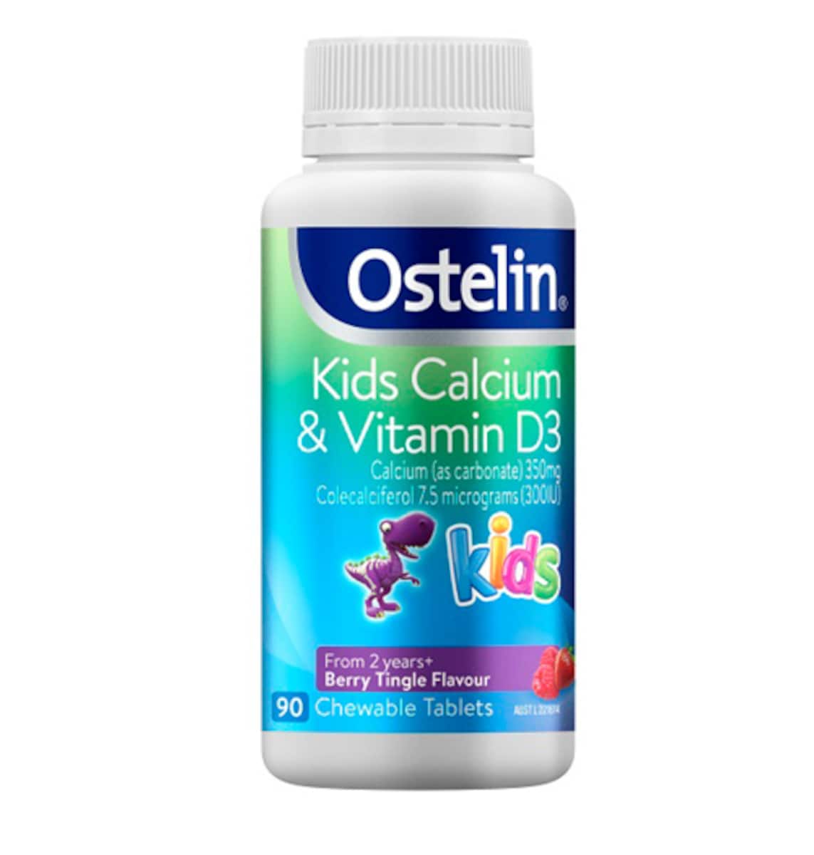 Thumbnail Ostelin Kids Vitamin D & Calcium 90 Chewable Tablets
