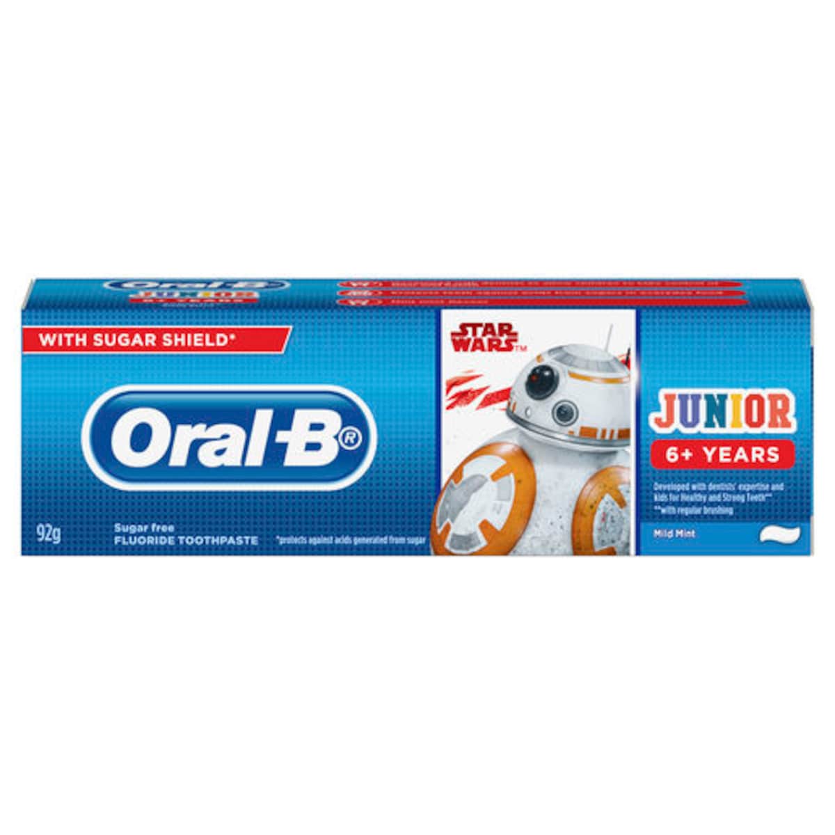 Thumbnail Oral B Toothpaste Star Wars Junior 6+ 92g
