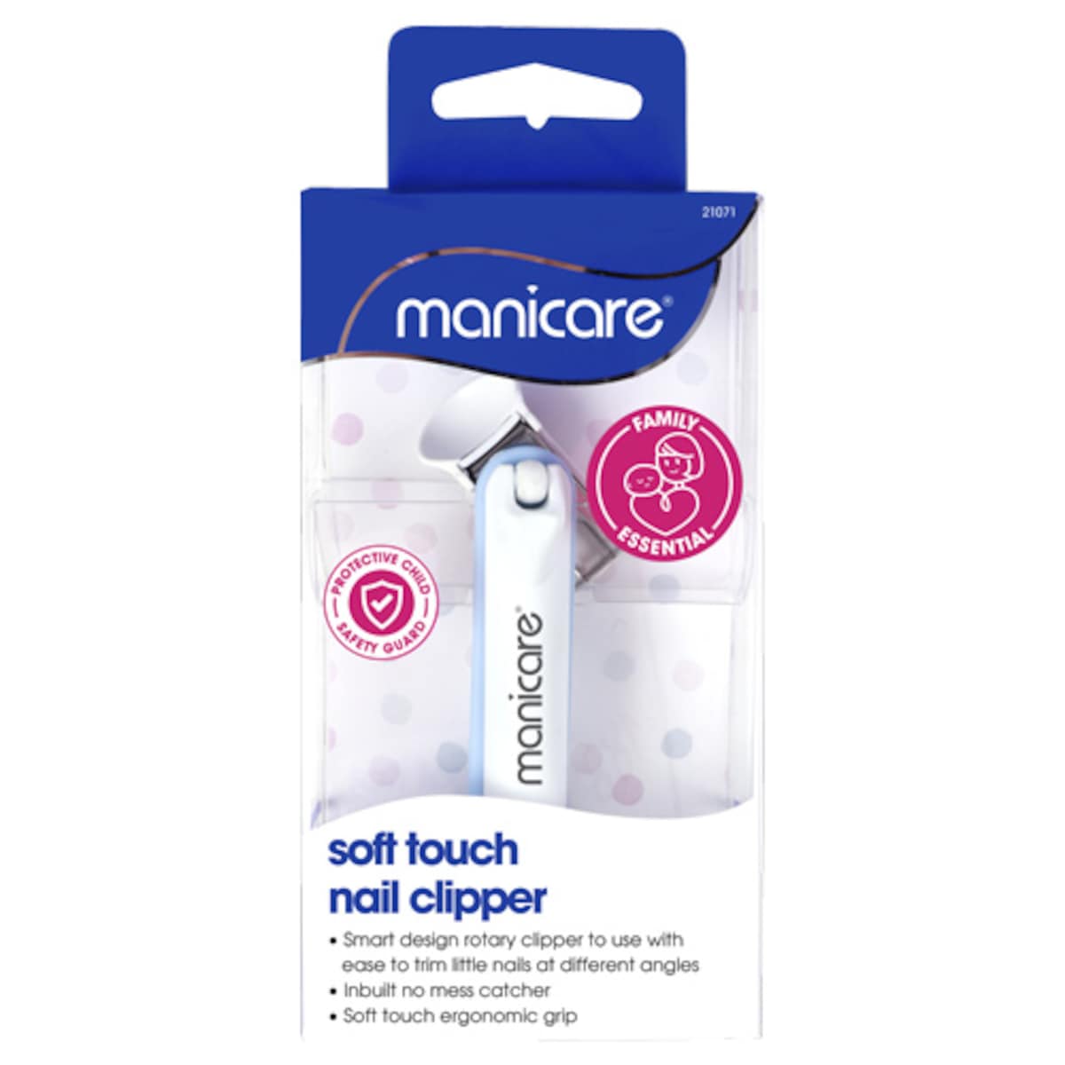 Thumbnail Manicare Soft Touch Nail Clipper 1 Pack