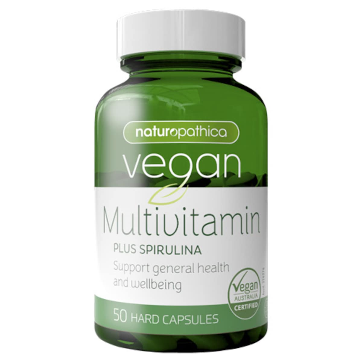 Thumbnail Naturopathica Vegan Multivitamin Plus Spirulina 50 Capsules